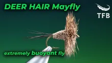 Video thumb for Deer Hair Mayfly Dun